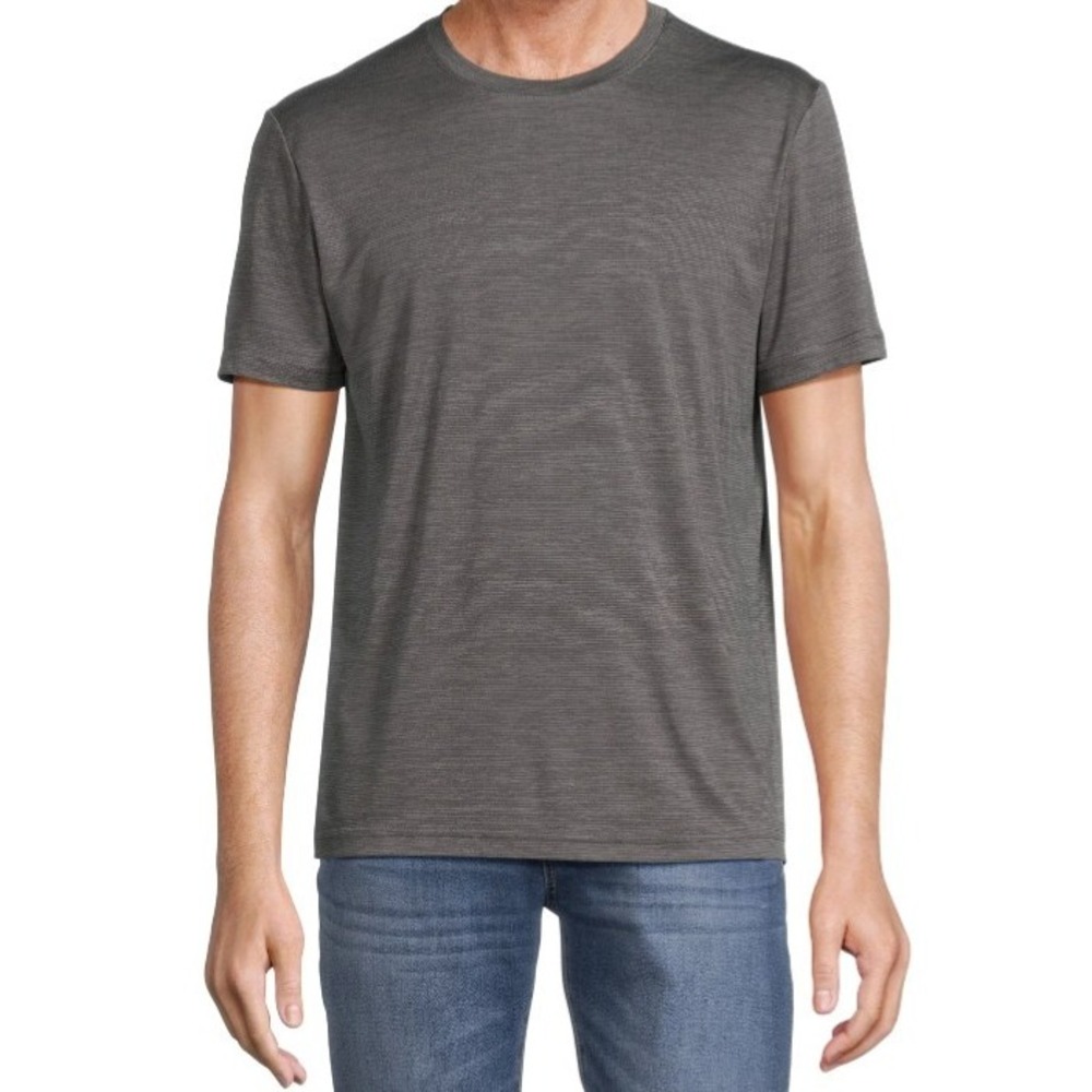 Athletic Works® Men's Active Performance Jersey T-Shirt "MADE IN USA" 2XL grey